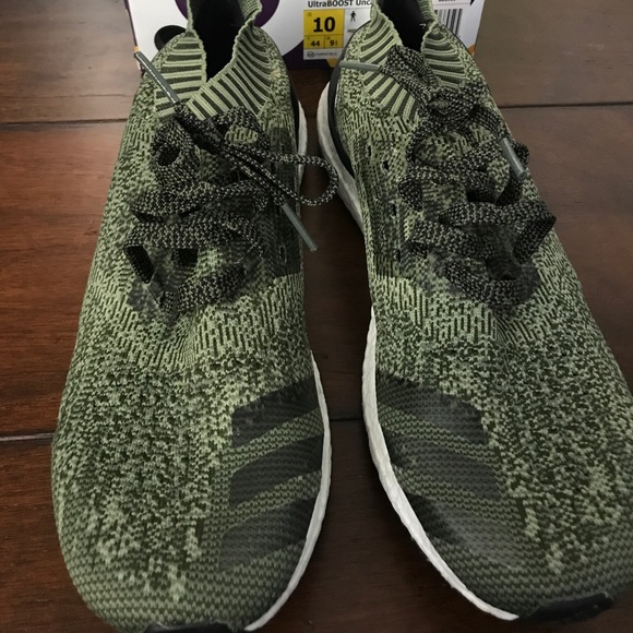ultra boost uncaged olive green